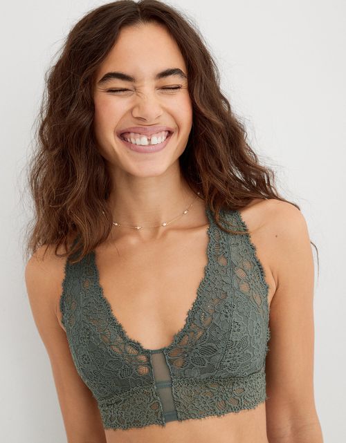 Bralette de encaje con almohadillas