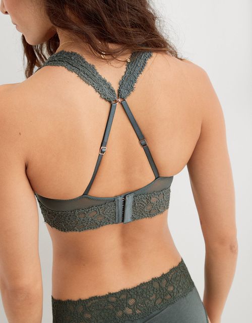 Bralette de encaje con almohadillas