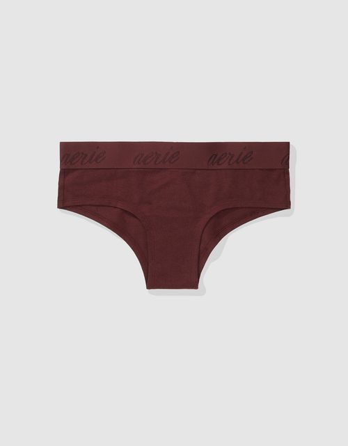 Undie Aerie Cheeky de algodón y encaje