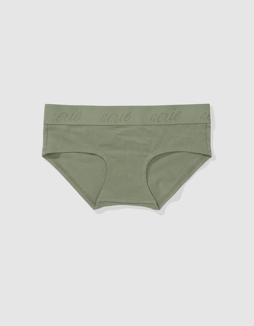 Undie Aerie Boybrief de algodón y encaje