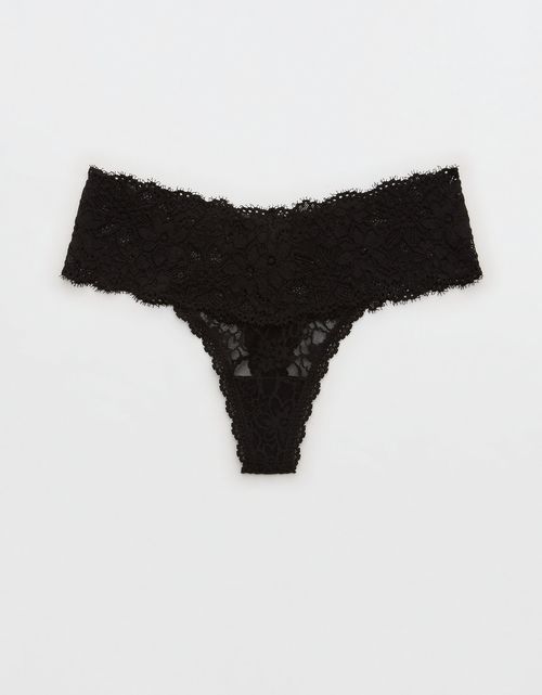 Undie Aerie con encaje tipo tanga