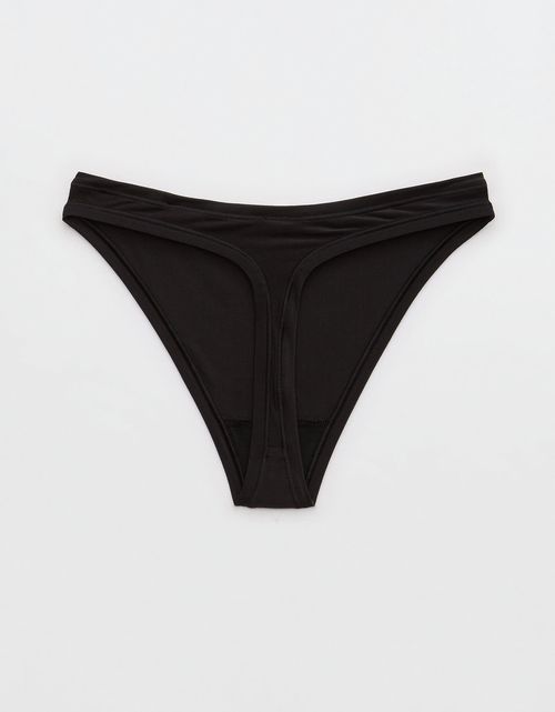 Tanga Aerie de corte alto para mujer