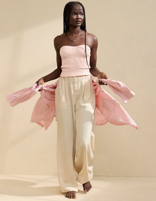Pantalón Tiro Alto Mujer Aerie