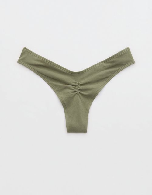 Tanga de Algodón Mujer Aerie