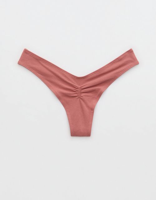 Tanga de Algodón Mujer Aerie
