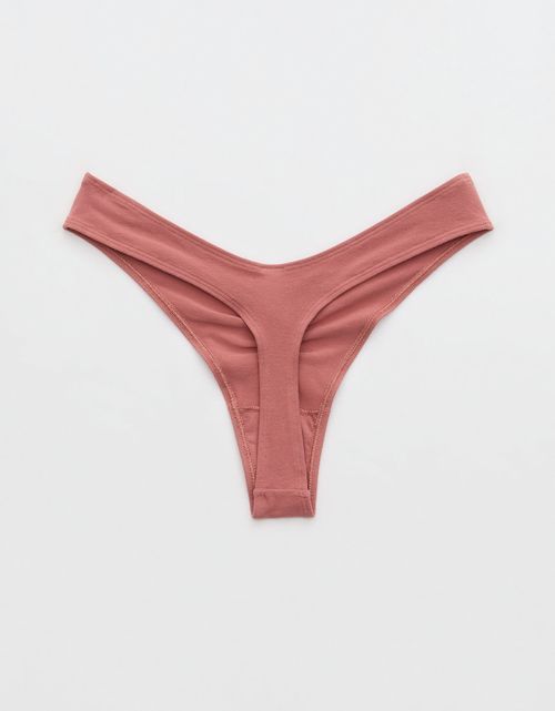 Tanga de Algodón Mujer Aerie