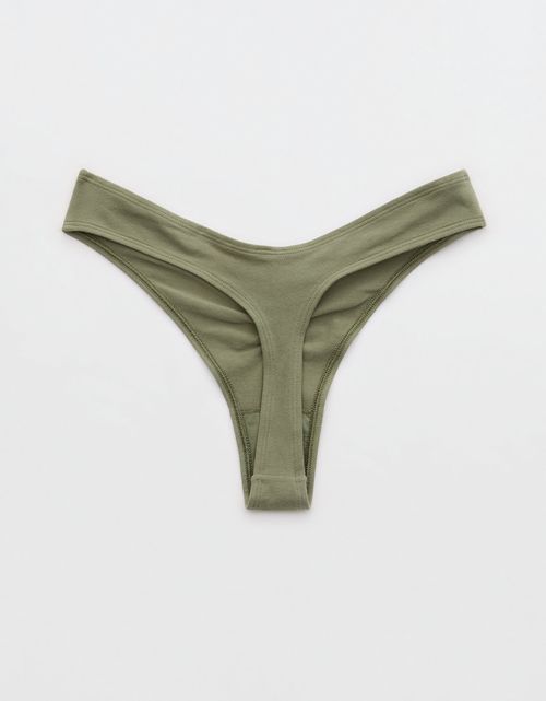Tanga de Algodón Mujer Aerie
