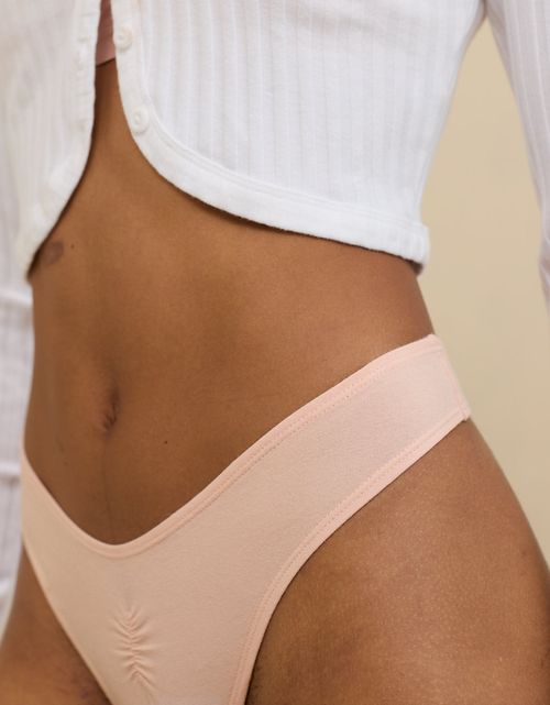 Tanga de Algodón Mujer Aerie