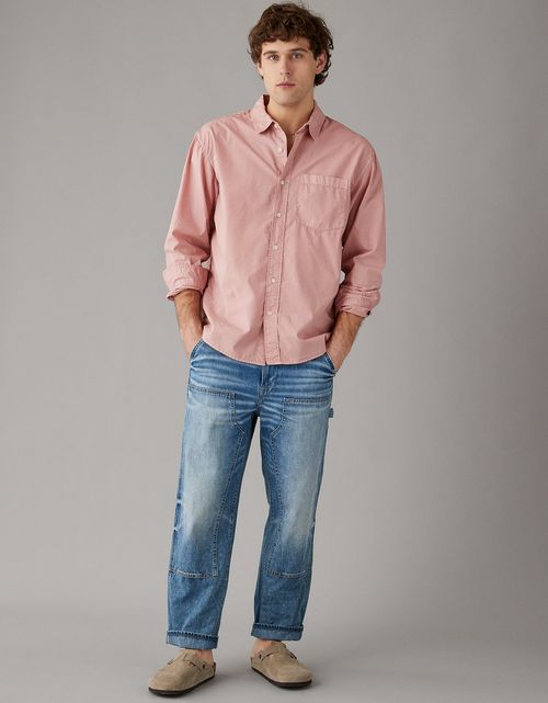 Camisa Ae Oxford con botones