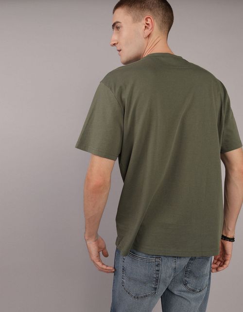 Camiseta con Gráfico Manga Corta Hombre AE