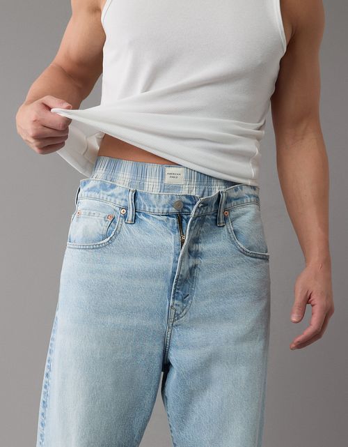 Bóxers Aeo de cuadros con stretch