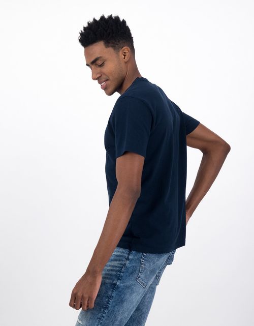 Camiseta con Botones Manga Corta Hombre AE