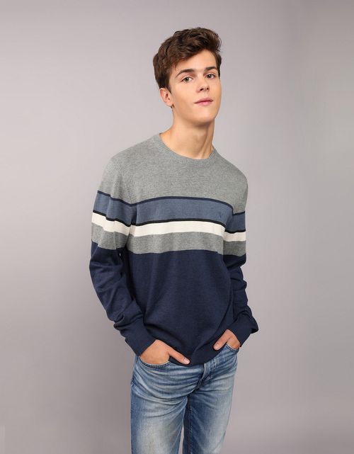 Buzo cuello redondo Manga Larga Hombre AE