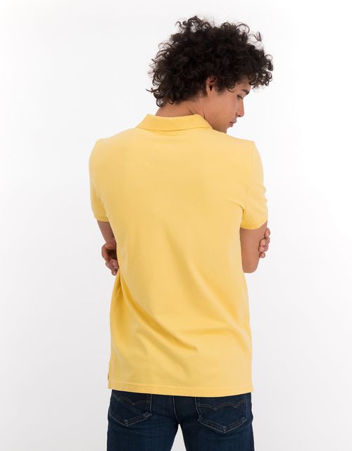 Camiseta Tipo Polo Slim Manga Corta Hombre AE
