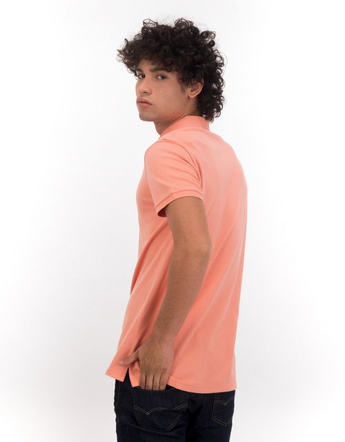 Camiseta Tipo Polo Slim Manga Corta Hombre AE