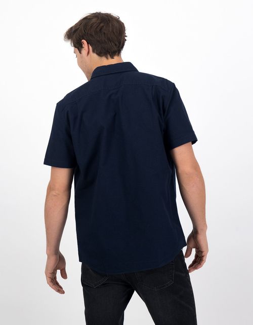 Camiseta AE Oxford con botones de manga corta