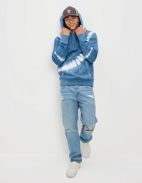 Buzo Ae gráfico Tie-dye de capucha super suave