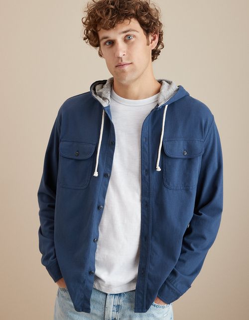 Camiseta AE Super suave Slub tipo hoodie