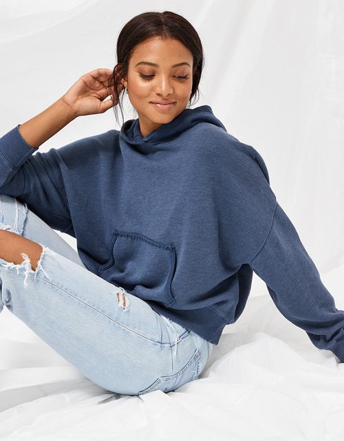 Buzo AE Oversized de Fleece con textura