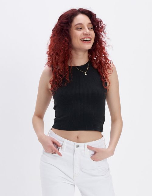 Camiseta Ae sin mangas con hombros descubiertos