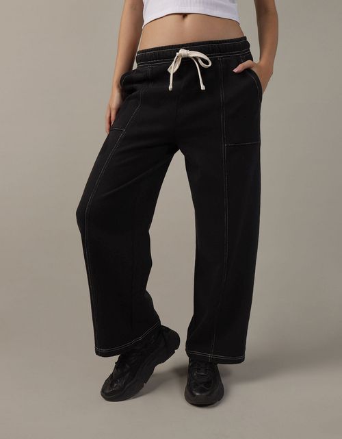 Pantalón AE wide leg con costuras