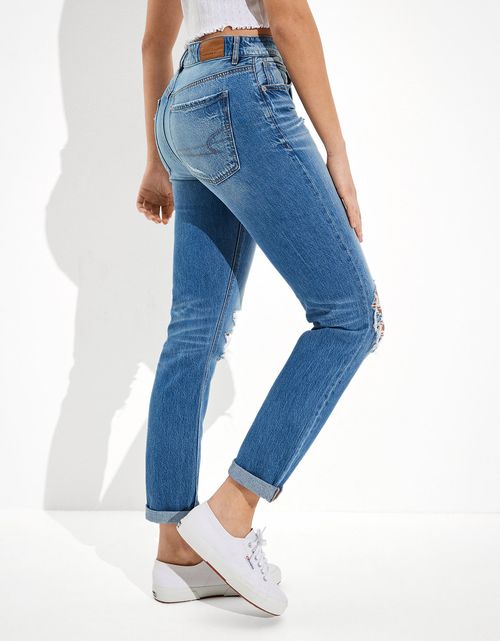 Tomgirl Jean AE con rotos de tiro bajo