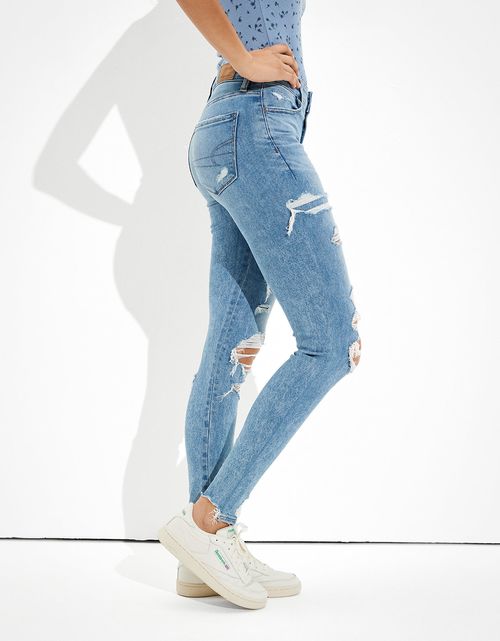 Jegging AE Ne(x) Level Tiro alto rasgado