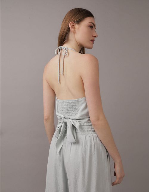 Top AE para atar en el cuello