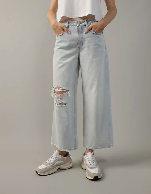 Jean Wide leg Crop