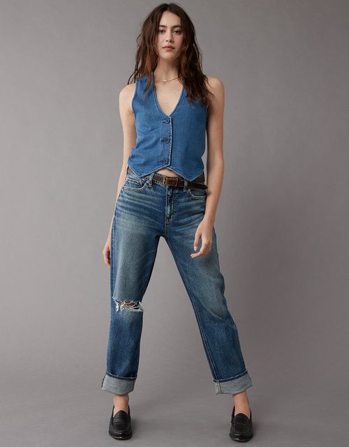 Chaleco AE en Denim de Mujer