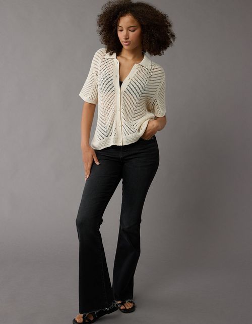 Camisa AE en Crochet de Mujer