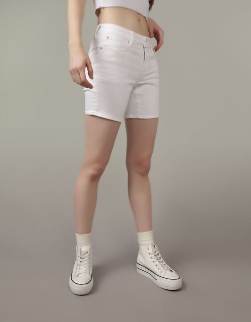 Bermuda skinny en denim Ae
