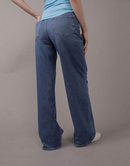 Jean Baggy mom AE con rotos
