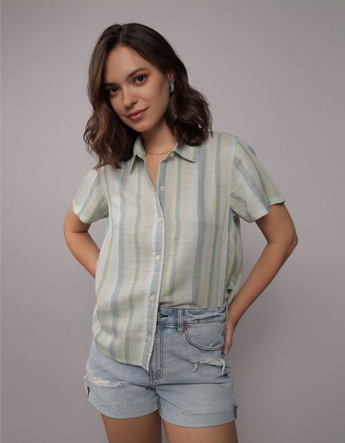 Camisa manga corta Ae con botones