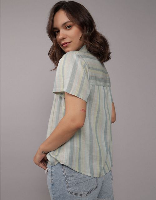 Camisa manga corta Ae con botones