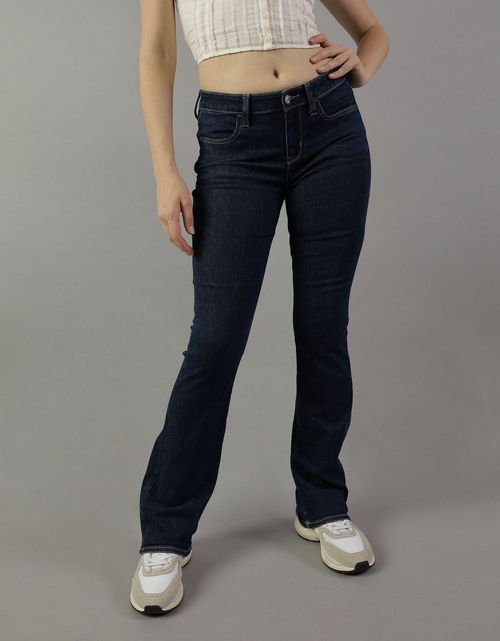 Jean Kick Bootcut de Tiro Bajo para Mujer