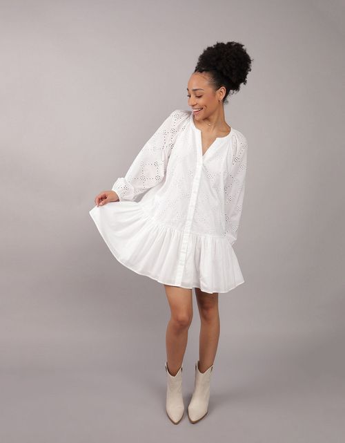Vestido tipo Camisa Mujer AE