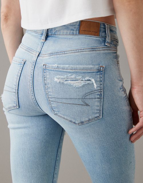 Jegging Ae tiro alto