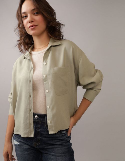 Camisa manga larga Ae con botones