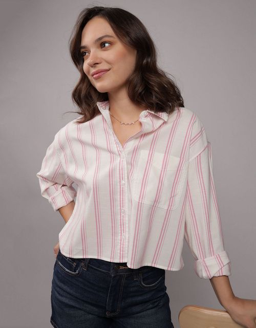 Camisa manga larga Ae con botones