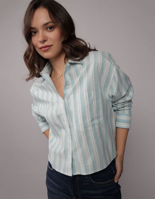 Camisa manga larga Ae con botones