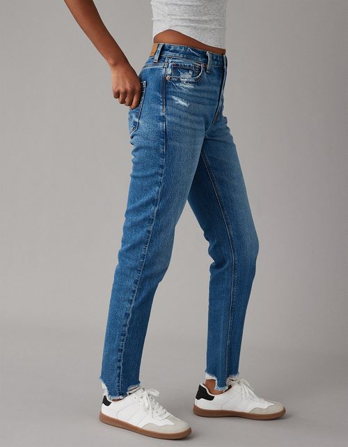 Jean Mom Rígido Mujer AE