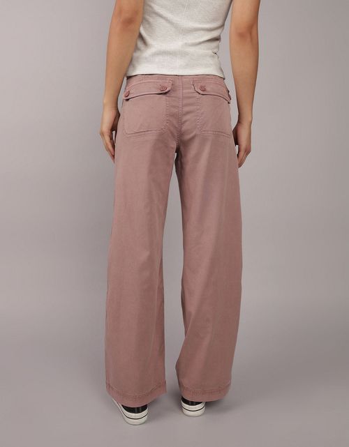 Pantalón Tiro Alto Holgado Mujer AE