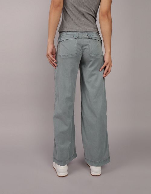 Pantalón Tiro Alto Holgado Mujer AE