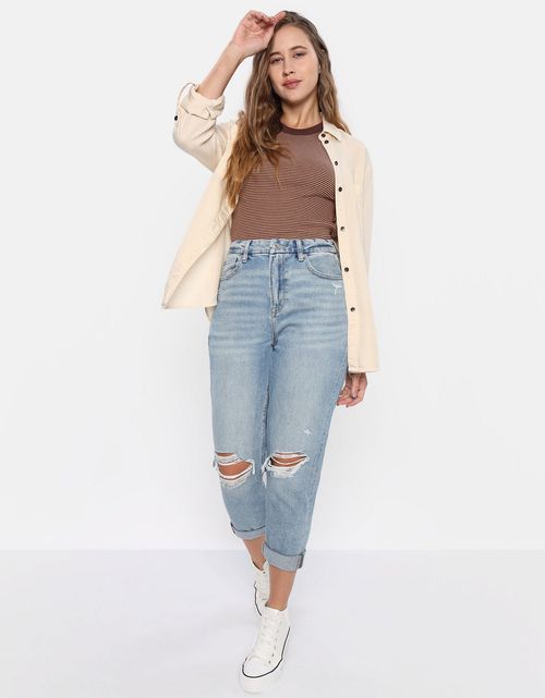 Camisa Manga Larga Mujer AE