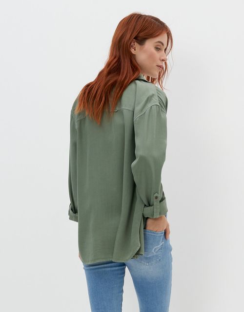 Camisa Manga Larga Mujer AE