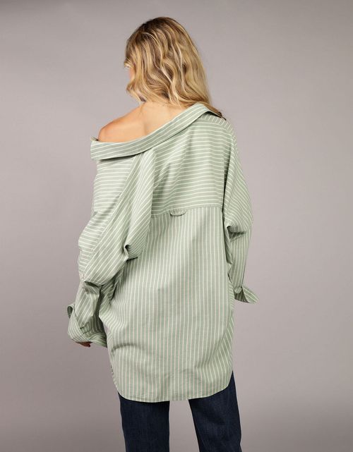 Camisa AE manga larga para mujer