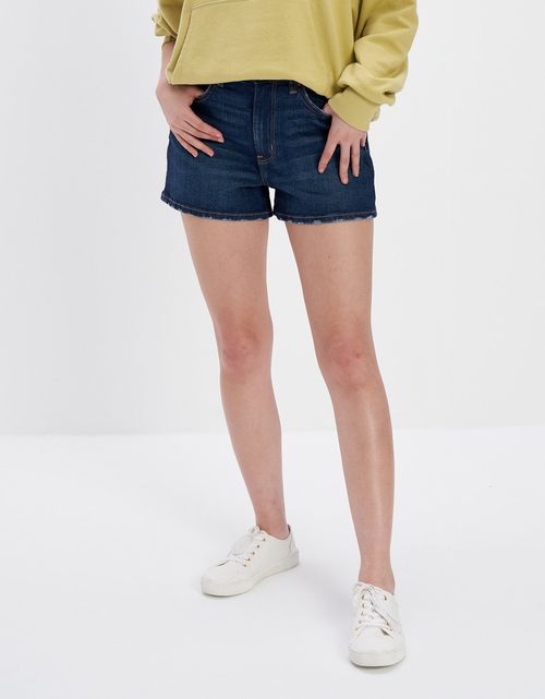 Mom short Ae en Denim con Stretch