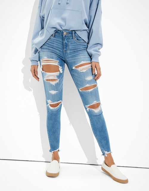 Jegging AE Ne(x)t Level con rotos de tiro bajo