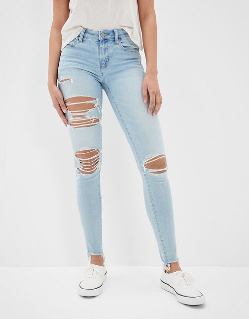 Jegging AE Ne(x)t Level con rotos de tiro bajo